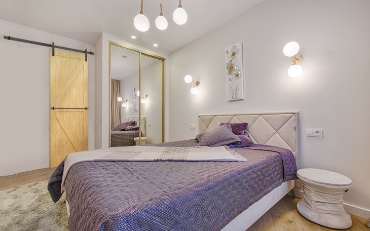 Bed Room Door Partition